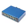 Digitus 16-Port Gigabit Ethernet Netzwerk-Switch, Industrial, Unmanaged