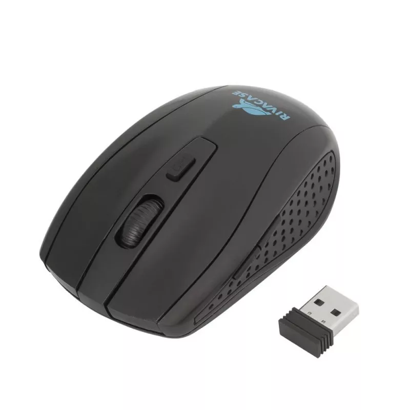 Aktenkoffer Rivacase 8038 Kabellose Maus 39,6 cm (15,6 Zoll) Schwarz