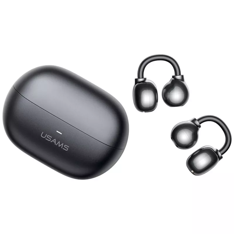 Bluetooth-Kopfhörer R02 Clip-on grau