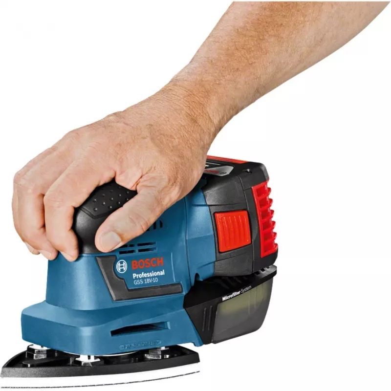 Bosch GSS 18V-10 Professional Akku-Exzenterschleifer
