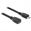USB-Kabel Micro-USB B DeLOCK 83567 0,5 m