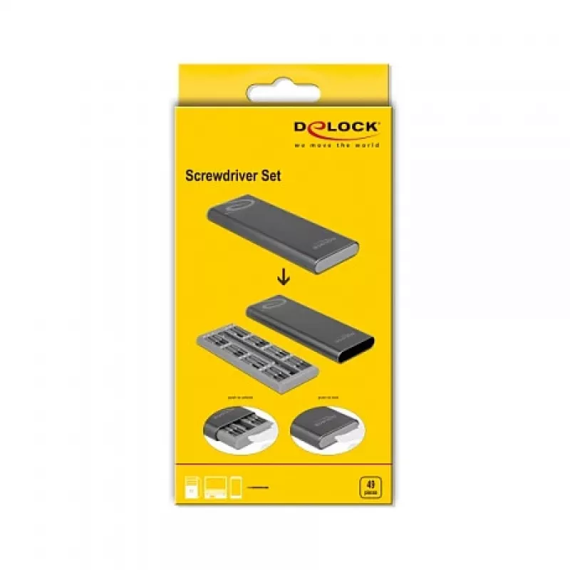 Präzisionsschraubendreher-Set DeLOCK 64126