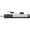 Power Extension Brennenstuhl Premium-Line 3m 6 AC Outlets Indoor Schwarz Grau