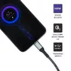 USB-Kabel Qoltec 52358 1,5 m USB-C Schwarz USB 2.0 0,48 Gbit/s