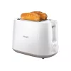 Toaster Philips Daily Collection HD2581/00 — 2-Scheiben, 830 W, 8 Bräunungsstufen, weiß