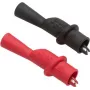 Fluke Sicherheits-Greiferklemmen-Set Buchse 2 mm CAT IV 600 V, CAT III 1000 V Rot, Schwarz AC175 (4101772)