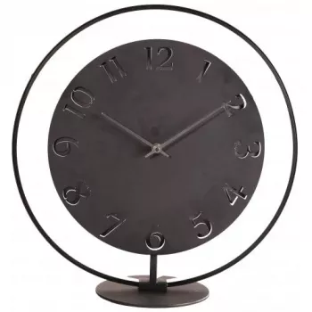 NeXtime Uhr 5188zw Ting, 41x40 cm, Schwarz