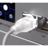 Ubiquiti UACC-Cable-Patch-EL-0.15M-W Netzwerkkabel Translucent, Weiß Cat6