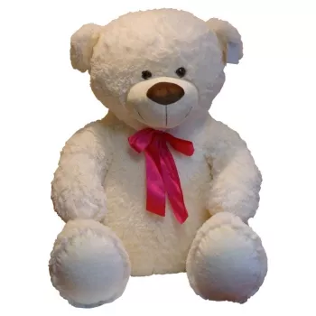 Kuscheltier Teddybär TULILO Norbert 75 cm, cremefarbenes Plüschtier