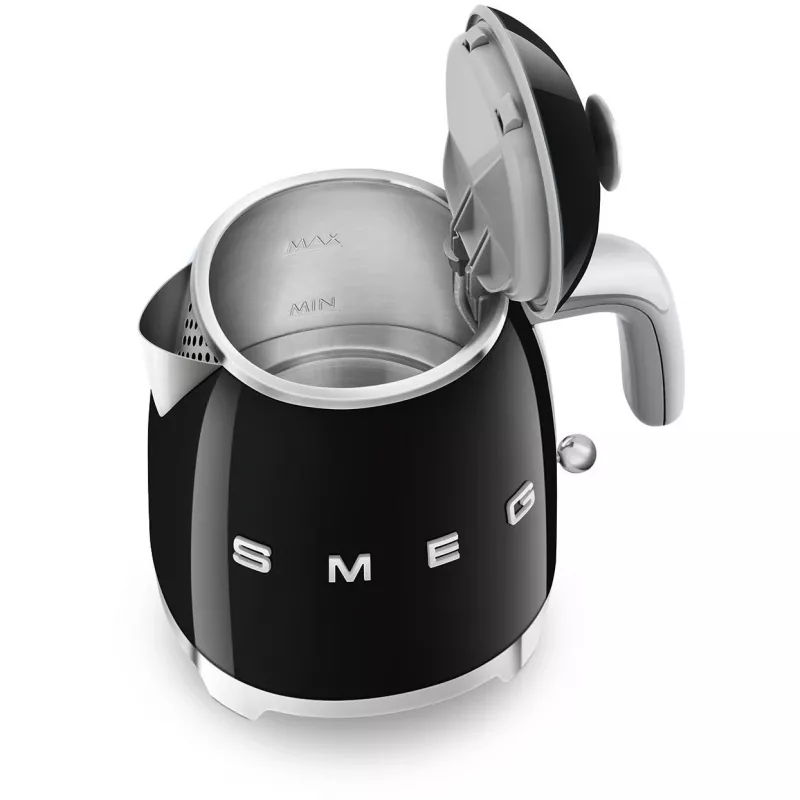 SMEG Wasserkocher (KLF05BLEU) mini 0,8L schwarz