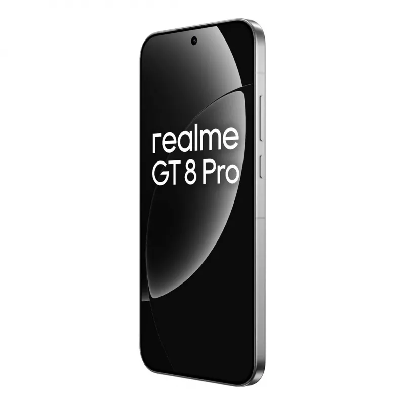 Smartphone REALME GT 8 Pro 5G — 6,79 Zoll AMOLED 3136×1440, Snapdragon 8 Elite, 16 GB RAM, 512 GB, 50/200/50 MP, 7000 mAh, Weiß