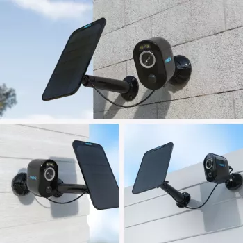 Reolink Argus Series B330 Wi-Fi-Überwachungskamera Schwarz 5MP (2880x1616), batteriebetrieben, IP65-Wetterschutz, Nachtsicht in Farbe, intelligente Erkennung
