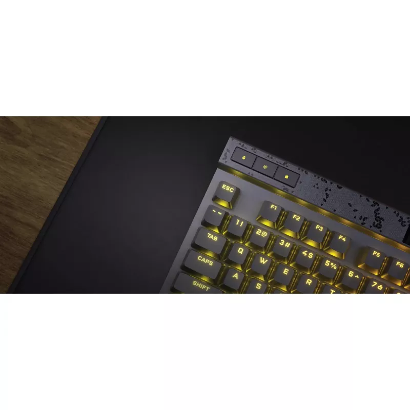 Corsair K70 MAX Tastatur Gaming USB Deutsch Schwarz