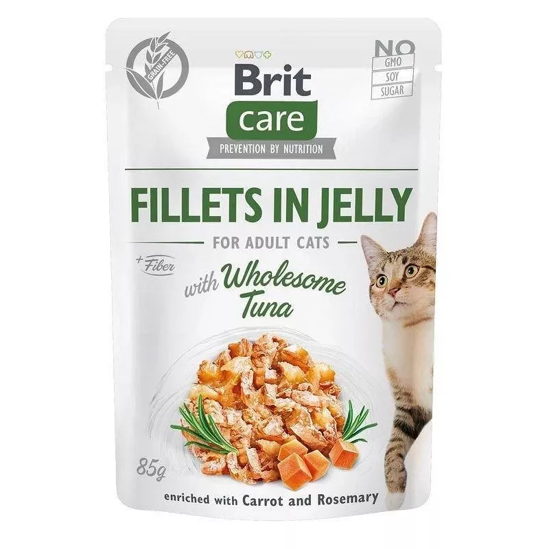 Nassfutterbeutel für Katzen Brit Care FJ Flavour Box in Gelee 12 x 85 g