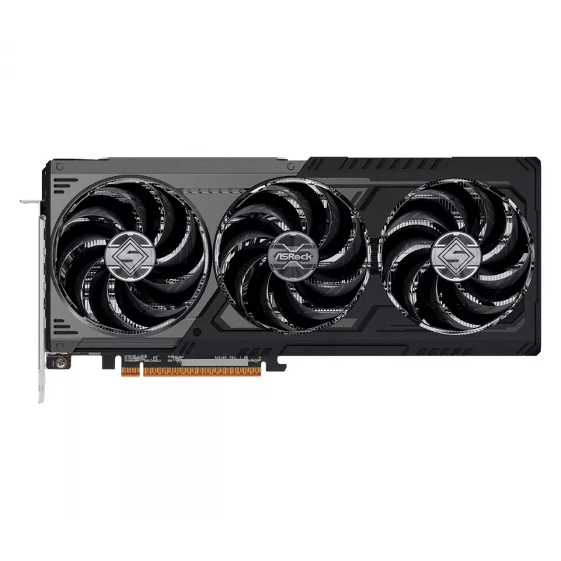 ASRock Radeon RX 9070 XT 16GB Steel Legend Dark Grafikkarte