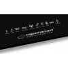 Esperanza EBS016K Personenwaage Elektronische Personenwaage Quadratisch Schwarz