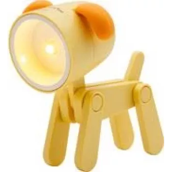 LED-Tischlampe RealPower 486316 Orange Gelb 1 Birne Batterie
