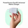 Netzteil Grün Cell PowerSource Solo30 30W Weiß — USB-C-Ladegerät, 30 W Ausgangsleistung