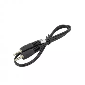 SBOX AUDIO CABEL 3.5 mm Stecker auf Stecker 0,5 m Schwarz