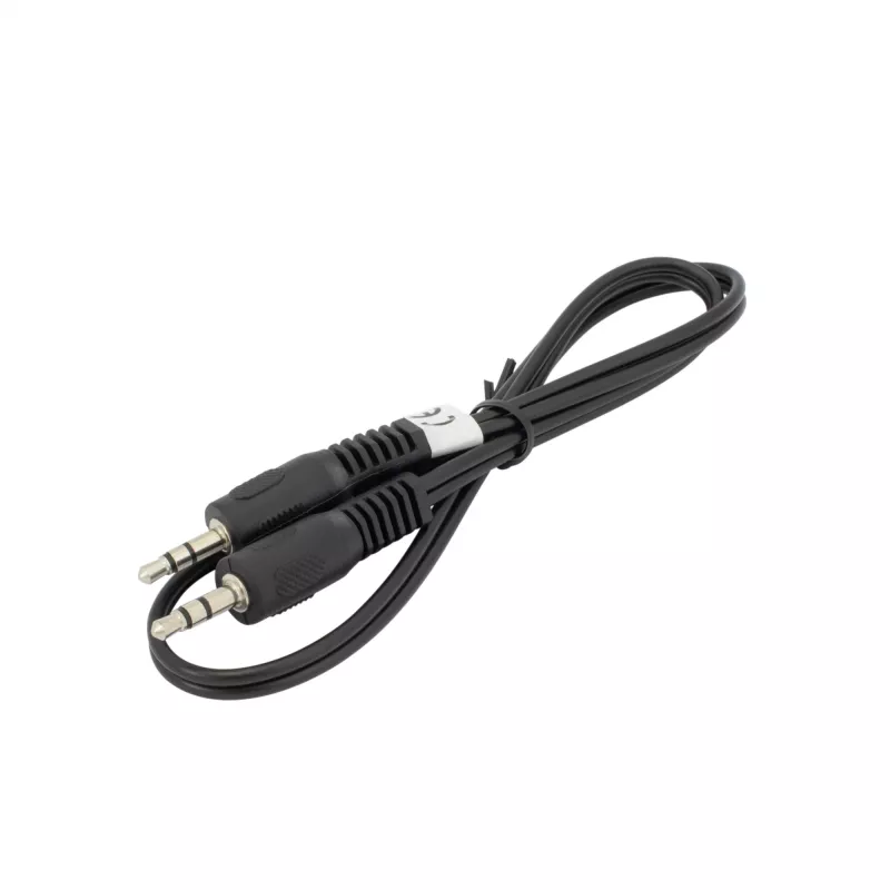SBOX AUDIO CABEL 3.5 mm Stecker auf Stecker 0,5 m Schwarz