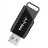 PNY Attaché X, 32 GB, USB Type-A, 3.2 Gen 1 (3.1 Gen 1), 130 MB/s, Dia, Schwarz