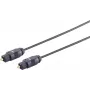 Audio-Kabel S/CONN 69002-15 15m TOSLINK Schwarz