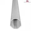 Kabelkanal flexibel MACLEAN MCTV-575 für Boden, weiß, 1,5 m, Breite 43 mm, Höhe 2,3–3,2 cm