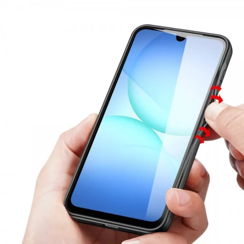 Nevox Schutzhülle für Samsung Galaxy A17 5G — StyleShell, Schwarz