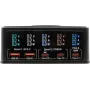 Multiport-Ladegerät Exsys EX-1106 160W, schwarz, mehrere USB-Ausgangsports