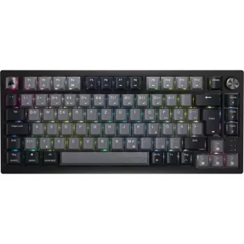 Corsair Gaming K65 Plus Wireless 75% RGB-Gaming-Tastatur, MLX Rot - Schwarz, Grau