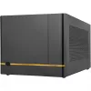 SilverStone SUGO SG14B - Tower - Mini-DTX - ohne Netzteil (ATX / PS/2) - Schwarz - USB/Audio (SST-SG14B)