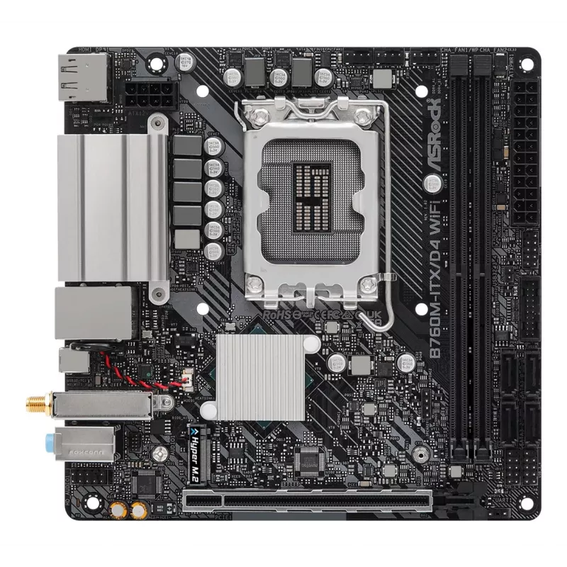 Motherboard ASRock B760M-ITX/D4 WiFi Intel B760 LGA 1700 mini ITX