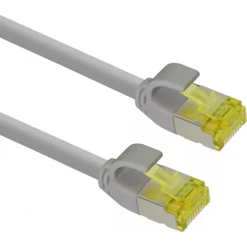 Patchkabel helos Ultra schlank RJ-45 M auf RJ-45 M 5 m S/FTP CAT6a
