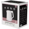 AENO Wasserkocher EK2: 1850-2200W, 1,5L, Strix, Doppelwandig, Nicht heizender Körper, Automatische Abschaltung, Trockengehschutz