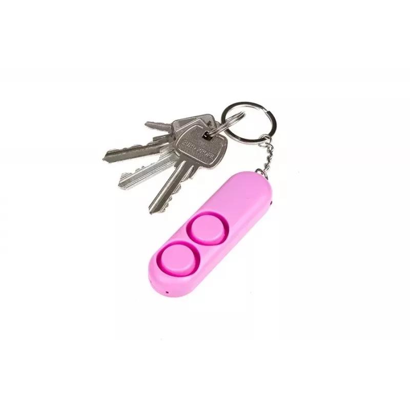 Personenalarm GUARD YC-001-PI 130 dB pink kompakte Sicherheitsvorrichtung, LR41-Batterien, 200 m Reichweite