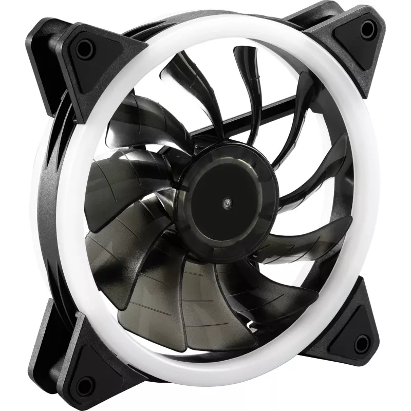 SHARKOON Shark Blades PWM ARGB 120mm Gehäuselüfter - Schwarz