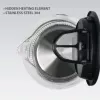 Elektrischer Glas-Wasserkocher Maestro MR-063-Schwarz, 2200 W, Glaskörper, kabellose Basis