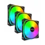 MONTECH AX120 PRO Schwarz 120mm ARGB 3er-Pack