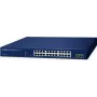 Managed Switch PLANET 24-Port 10/100/1000T + 2-Port L2 Gigabit Ethernet