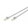 Netzwerkkabel Digitus CAT 6A S/FTP RJ-45 Cat6a 2 m Grau