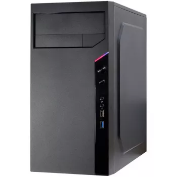 Chassis INTER-TECH IT-6505 Reto, 1x USB 3.0, 1x USB 2.0, Netzteil optional