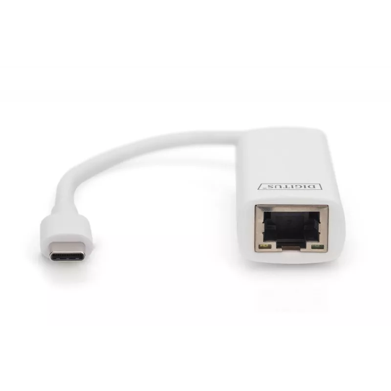 Digitus DN-3024 USB 3.0 Adapter 20 cm 1x USB-C auf 1x RJ45 Geschirmt