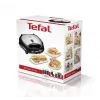 Sandwichmaker Tefal Break Time SW6148 — 2 Sandwiches, herausnehmbare Antihaft-Platten, Kabelaufbewahrung, schwarz/grau