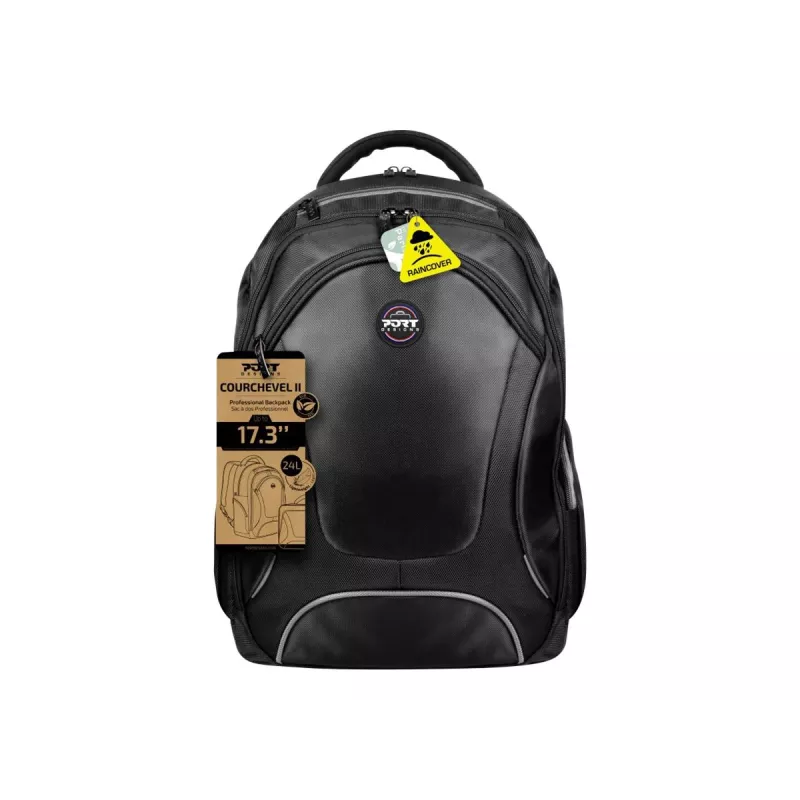Port Designs Courchevel Rucksack Casual Rucksack Schwarz Nylon