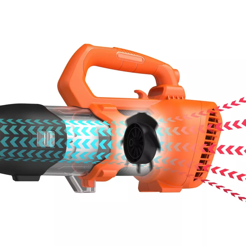 Handgebläse Schwarz & Decker BCBL200B — 18 V Li‑Ion, 2 Ah, 145 km/h, 577 m³/h, 18 W, 2,5 kg