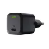 Ladegerät für Mobilgeräte Grün Cell CHARGC06, USB-C 33W, Quick Charge 3.0, AC-Eingang 100–240V, schwarz