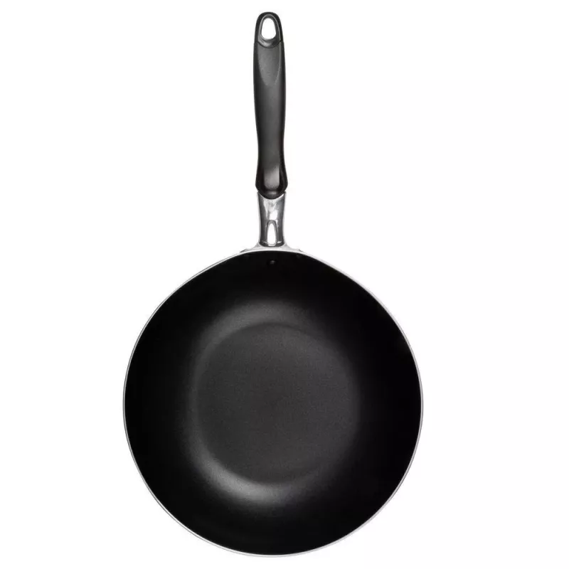 Resto Kitchenware 93603 Bratpfanne Wok/Pfanne Rund
