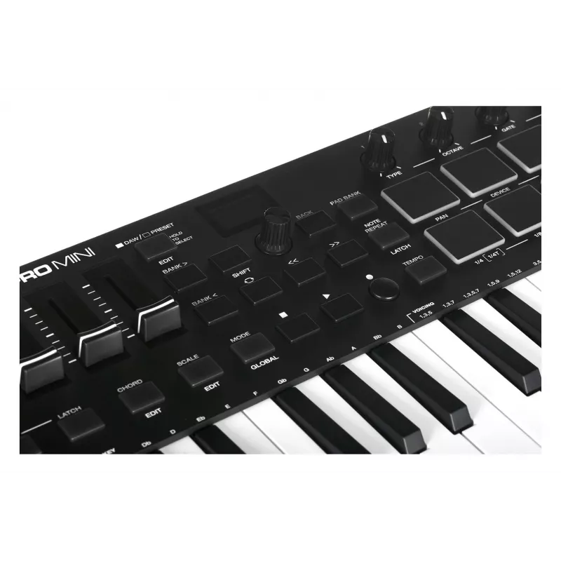 M-AUDIO Oxygen Pro Mini MIDI-Tastatur 32 Tasten USB Schwarz