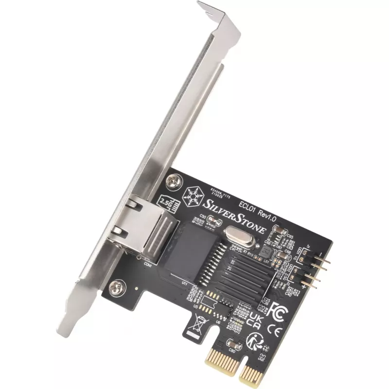 Silverstone ECL01, 2,5G-Netzwerkkarte, PCIe