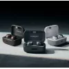 SENNHEISER Momentum MTW4 Wireless Bluetooth Noise-Cancelling Sport-Ohrhörer - Weiß & Silber